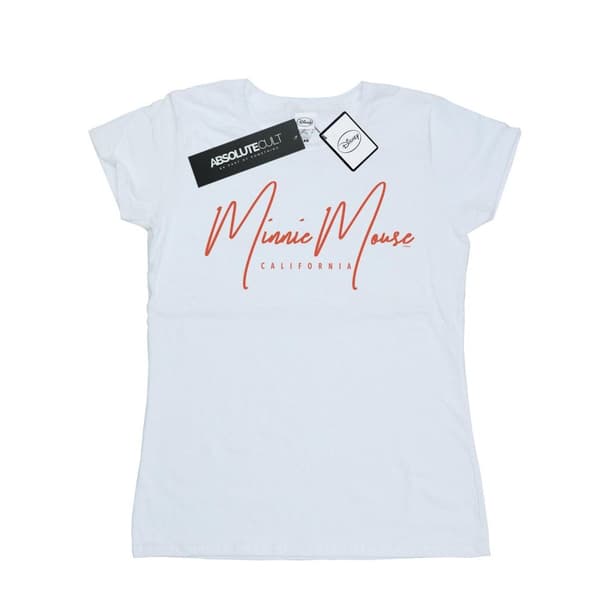 Disney Womens/Ladies Mickey Mouse California Cotton T-Shirt