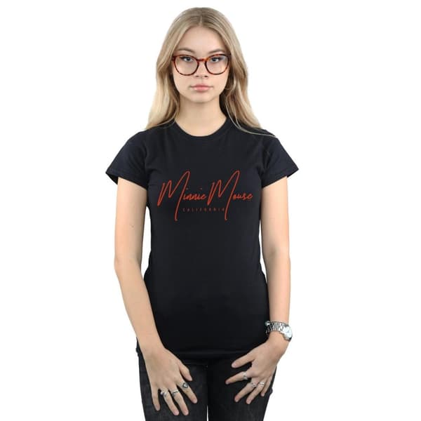 Disney Womens/Ladies Mickey Mouse California Cotton T-Shirt
