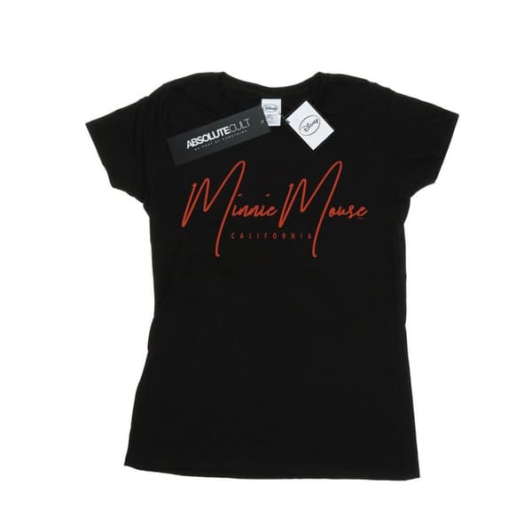 Disney Womens/Ladies Mickey Mouse California Cotton T-Shirt