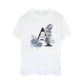 Pikkukuva 1 / 3: Disney Womens/Ladies Alice In Wonderland Letter A Cotton Boyfriend T-Shirt