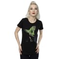 Pikkukuva 2 / 5: Star Wars Womens/Ladies Yoda Green Face Cotton T-Shirt