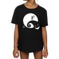 Miniatyrbild 3 av 5: Disney Nightmare Before Christmas Moon Oogie Boogie bomulls-T-shirt för flickor