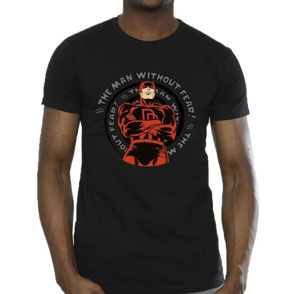 Marvel Mens Comics Daredevil Spiral T-Shirt