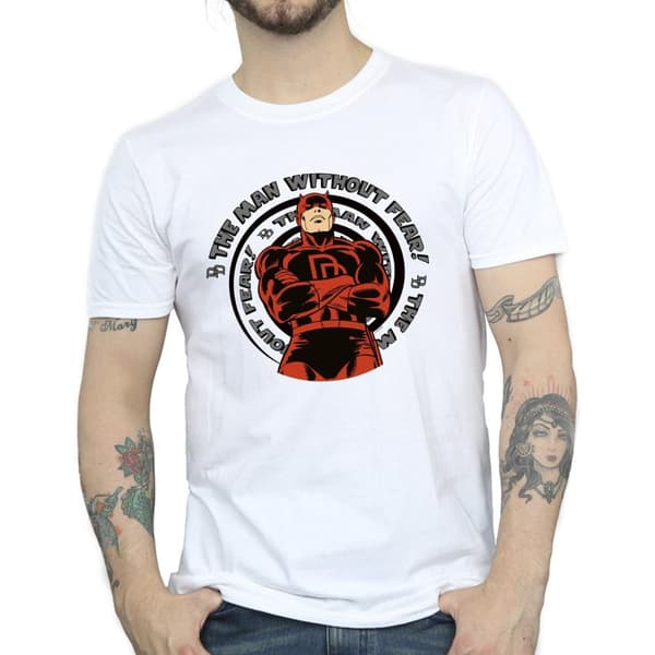 Marvel Mens Comics Daredevil Spiral T-Shirt