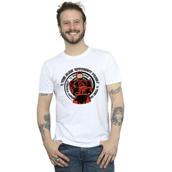 Marvel Mens Comics Daredevil Spiral T-Shirt