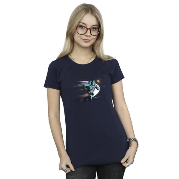 Disney Dam/dam Lightyear Running Buzz - T-shirt i bomull