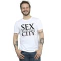 Miniatyrbillede 2 af 3: Sex And The City Mens Logo Skyline T-Shirt