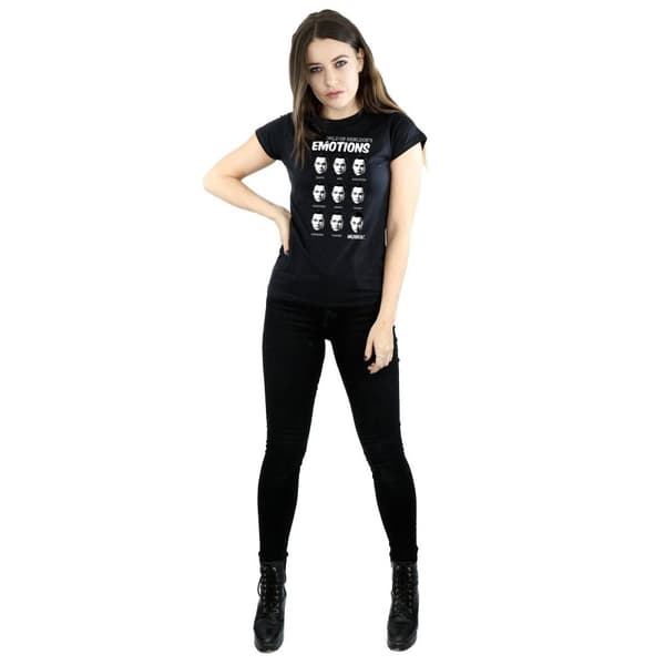The Big Bang Theory Dam/Tjej - Sheldon Emotions - T-shirt i bomull