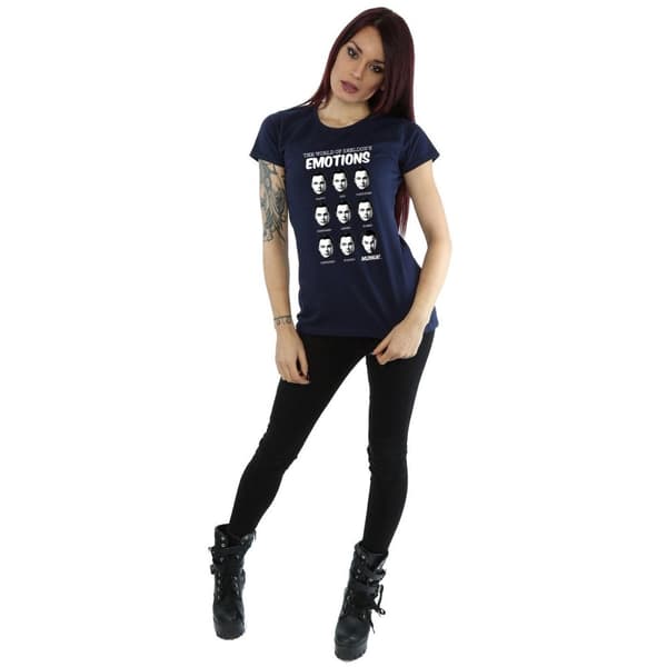 The Big Bang Theory Womens/Ladies Sheldon Emotions Cotton T-Shirt