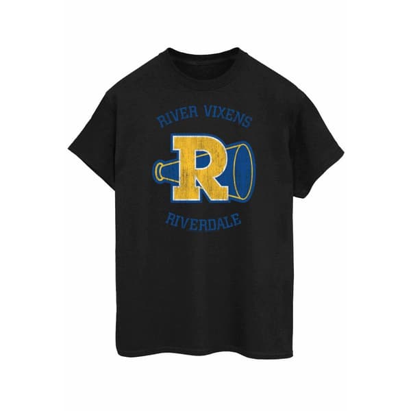 Riverdale Dam/Lady River Vixens Boyfriend T-shirt i bomull