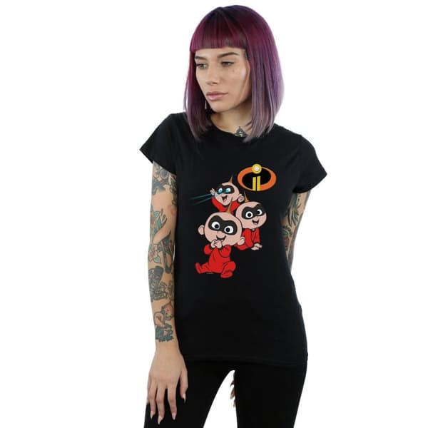 Disney Womens/Ladies The Incredibles Jak Jak Cotton T-Shirt