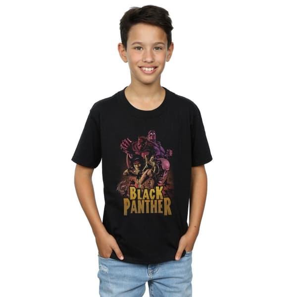 Marvel Black Panther Ninja T-shirt för pojkar