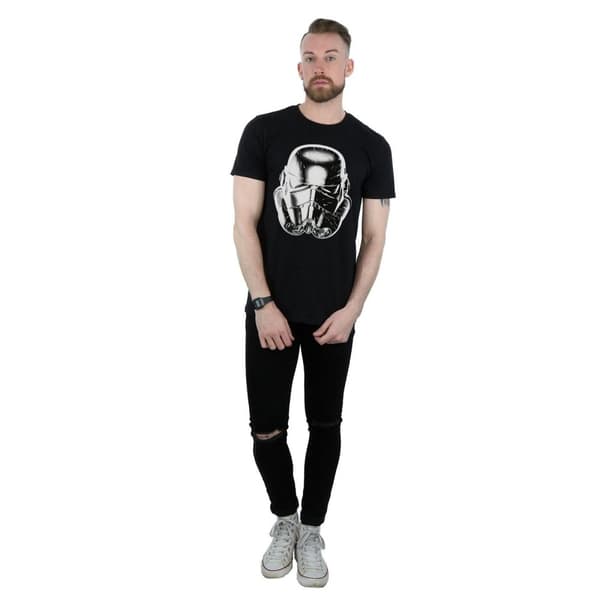 Star Wars Mens Stormtrooper Warp Speed hjälm T-shirt