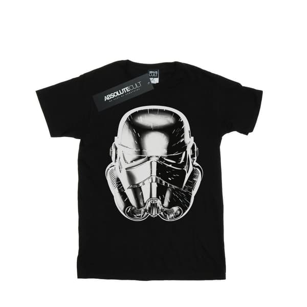 Star Wars Mens Stormtrooper Warp Speed hjälm T-shirt