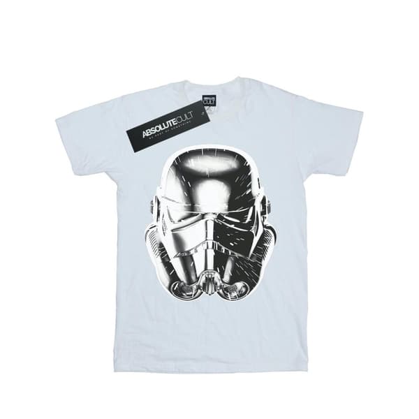 Star Wars Mens Stormtrooper Warp Speed hjälm T-shirt