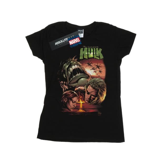 Marvel Womens/Ladies Incredible Hulk Dead Like Me Cotton T-Shirt