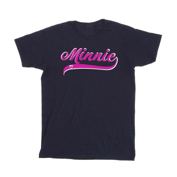 Disney T-shirt med Minnie Mouse-logotyp, herr Navy Blue XXL