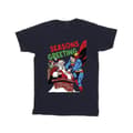 Miniatyrbild 1 av 3: DC Comics Superman Santa Comic T-shirt för pojkar