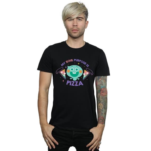 Disney Soul 22 Soul Purpose Is Pizza T-shirt för herrar