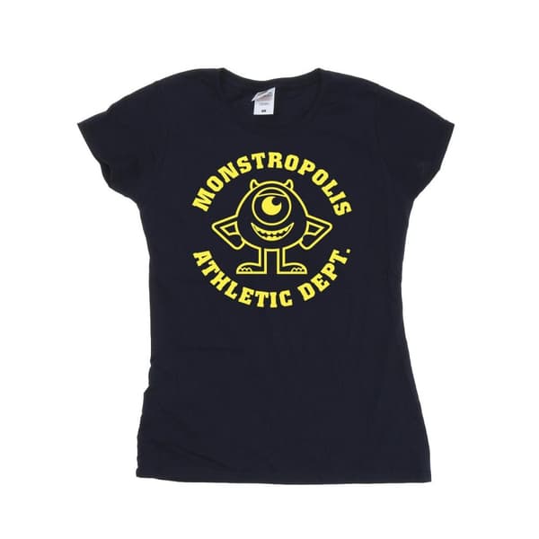 Disney Womens/Ladies Monsters University Monstropolis Cotton T-Shirt