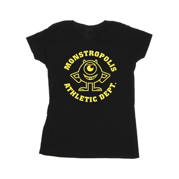 Disney Womens/Ladies Monsters University Monstropolis Cotton T-Shirt