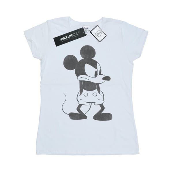 Disney Dam/Tjej - Musse Pigg - Angry - T-shirt i bomull