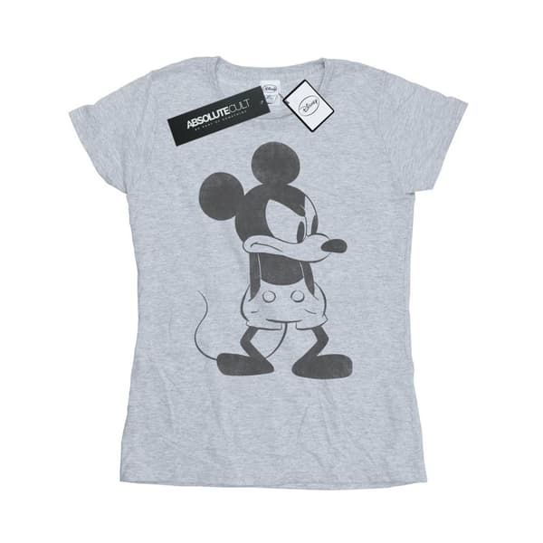 Disney Dam/Tjej - Musse Pigg - Angry - T-shirt i bomull