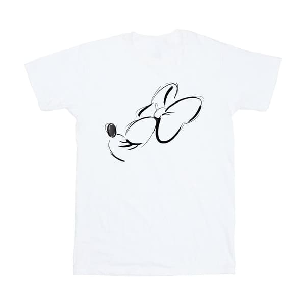 Disney Minnie Mouse Nose Up T-shirt i bomull för flickor