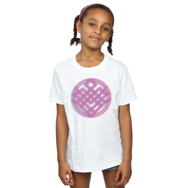 Marvel Girls Shang-Chi And The Legend Of The Ten Rings Neon Icon Cotton T-Shirt