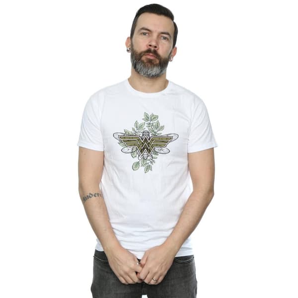 DC Comics T-shirt med fjärilslogo för herr Wonder Woman