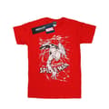 Miniatyrbild 1 av 3: Marvel Dam/Tjej Spider-Man Web Crawler Boyfriend T-shirt i bomull