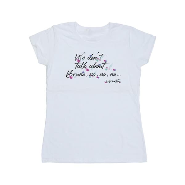 Disney Dam / Dam Encanto Vi Pratar Inte Om Bruno No No Bomulls-T-shirt
