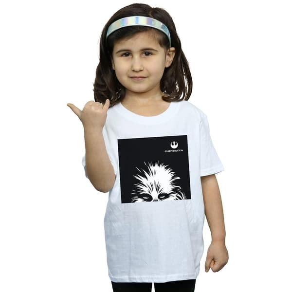 Star Wars Girls Chewbacca Look Cotton T-Shirt