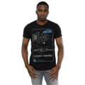 Miniatyrbilde 2 av 5: Star Wars Mens Force Awakens Millennium Falcon Manual T-Shirt