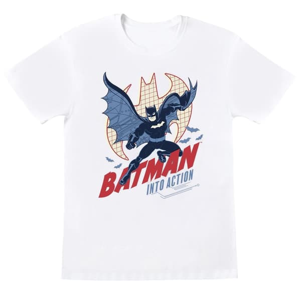 DC Comics Boys Batman Into Action T-Shirt