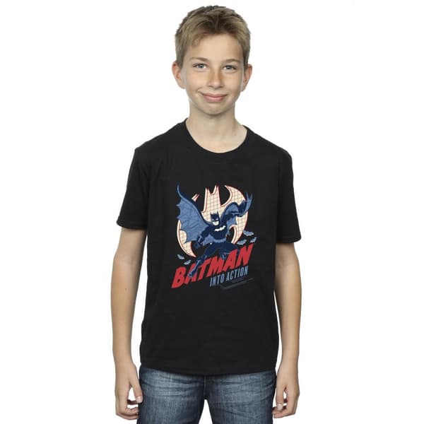 DC Comics Batman Into Action T-shirt för pojkar