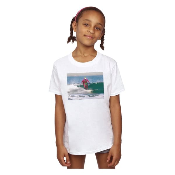 DC Comics T-shirt i bomull för flickor - Batman TV Series Joker Surfing
