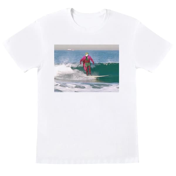 DC Comics T-shirt i bomull för flickor - Batman TV Series Joker Surfing