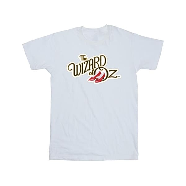 The Wizard Of Oz T-shirt i bomull med skor och logotyp för flickor