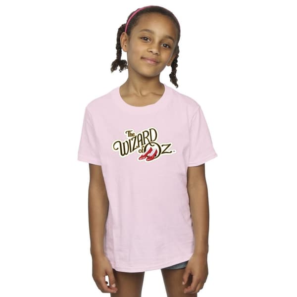 The Wizard Of Oz T-shirt i bomull med skor och logotyp för flickor