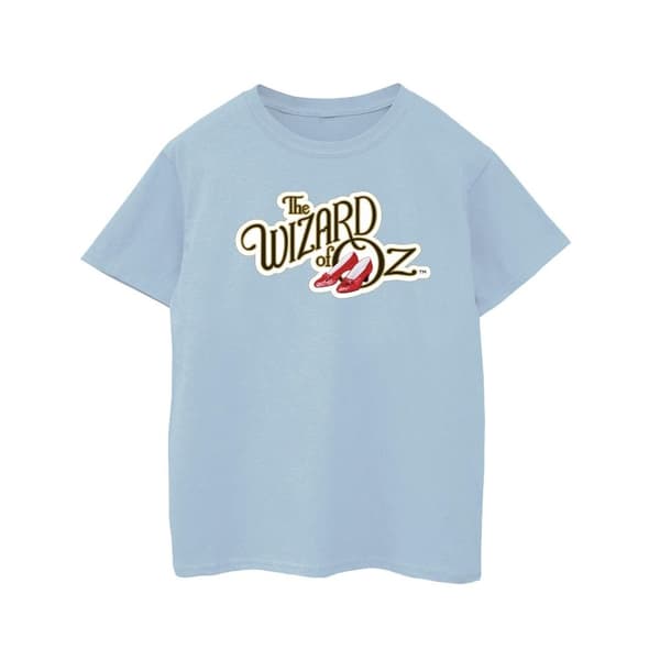 The Wizard Of Oz T-shirt i bomull med skor och logotyp för flickor