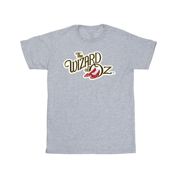 The Wizard Of Oz T-shirt i bomull med skor och logotyp för flickor