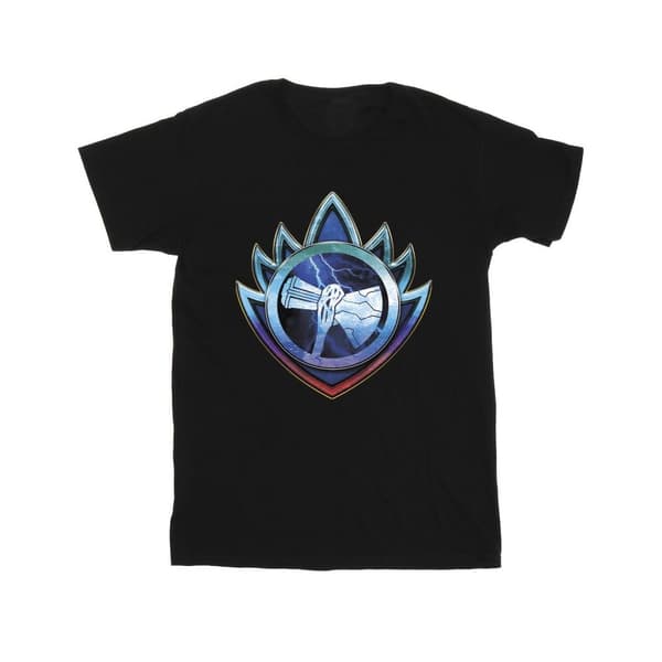 Marvel Girls Thor Love And Thunder Stormbreaker Crest T-shirt i bomull
