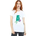 Miniatyrbild 2 av 5: Disney Dam/kvinnor Alphabet A Is For Ariel Boyfriend T-shirt i bomull