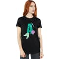 Miniatyrbild 2 av 5: Disney Dam/kvinnor Alphabet A Is For Ariel Boyfriend T-shirt i bomull