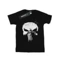 Miniatyrbild 1 av 3: Marvel Dam/Tjej The Punisher TV Skull Logo Boyfriend T-shirt i bomull