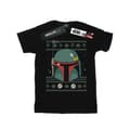 Miniatyrbild 1 av 3: Star Wars Boba Fett jul t-shirt i bomull för flickor