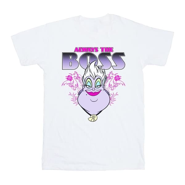 Disney Den lilla sjöjungfrun Ursula - mamma är chefen - T-shirt i bomull för flickor