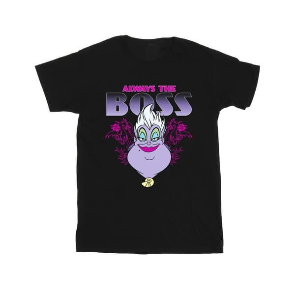 Disney Den lilla sjöjungfrun Ursula - mamma är chefen - T-shirt i bomull för flickor