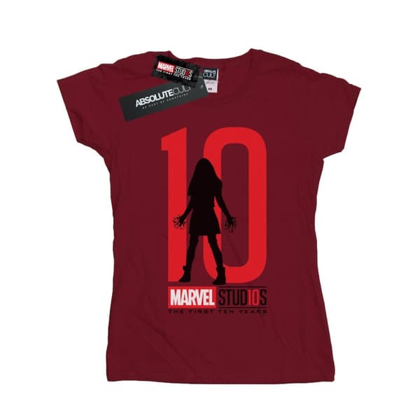 Marvel Studios Dam/kvinnor 10 år Scarlet Witch T-shirt i bomull
